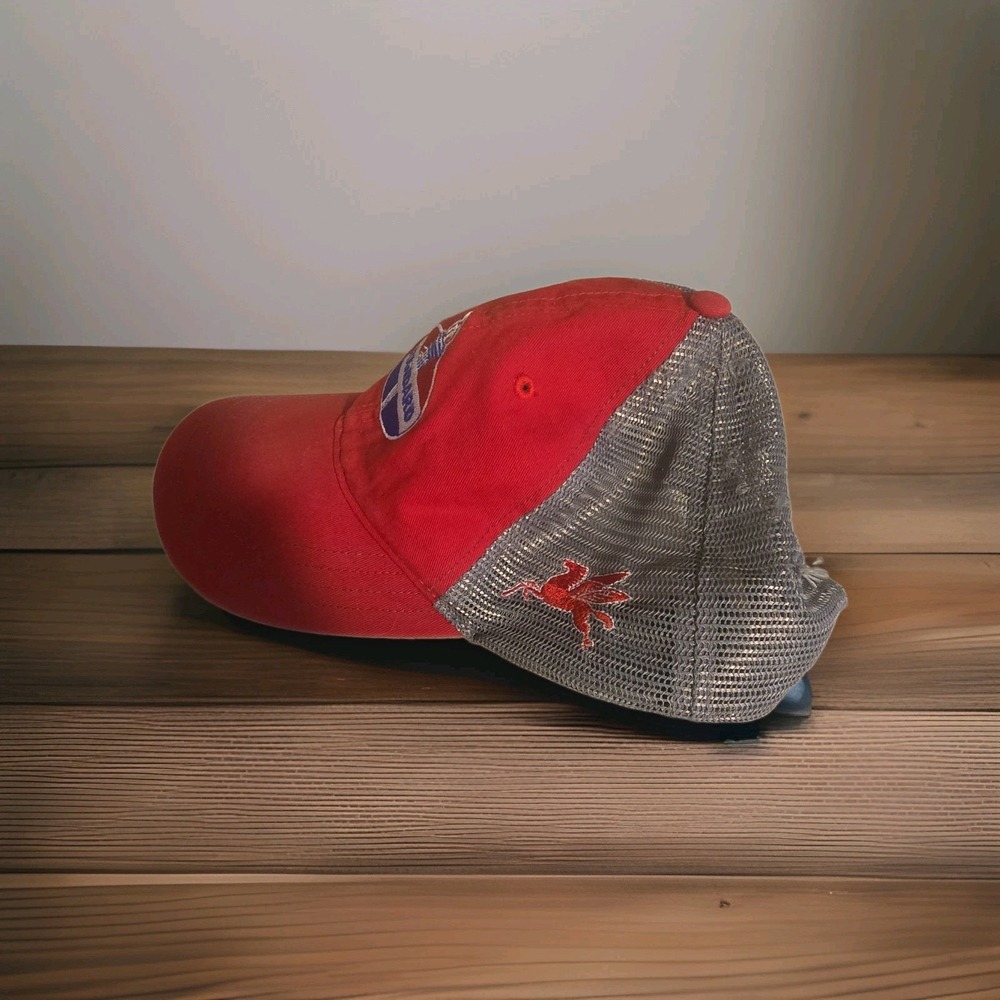 Vintage Standard Oil Hat  Tiger/ Pegasus Logo Snapback One Size - Picture 2 of 5